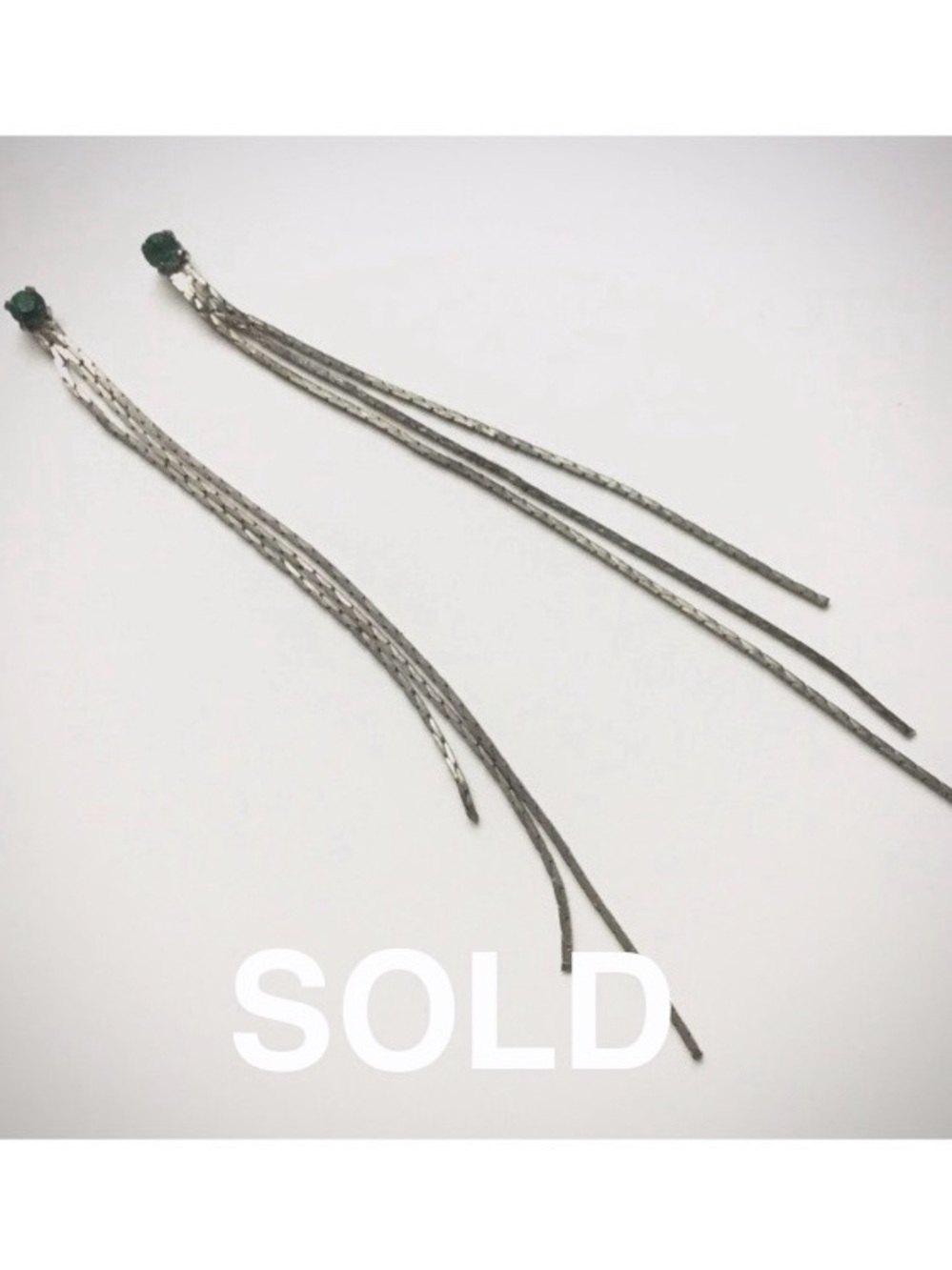 Rhinestone Drop Earrings